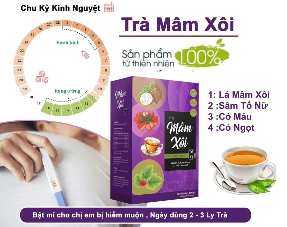 Four-flavor natural raspberry herbal tea, 80g box (20 bags)