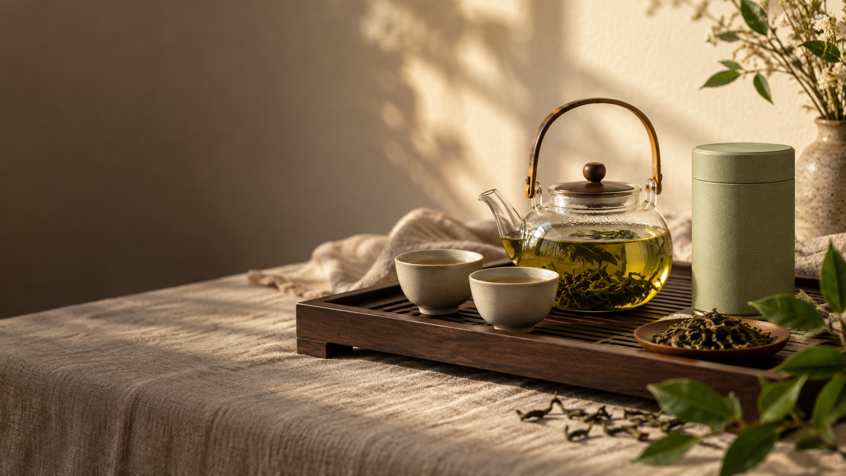 Herbal Tea, Brewed Slowly